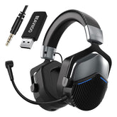 BEAVIIOO 5.8G Wireless Gaming Headset for PS4/PS5/PC - CompuMe